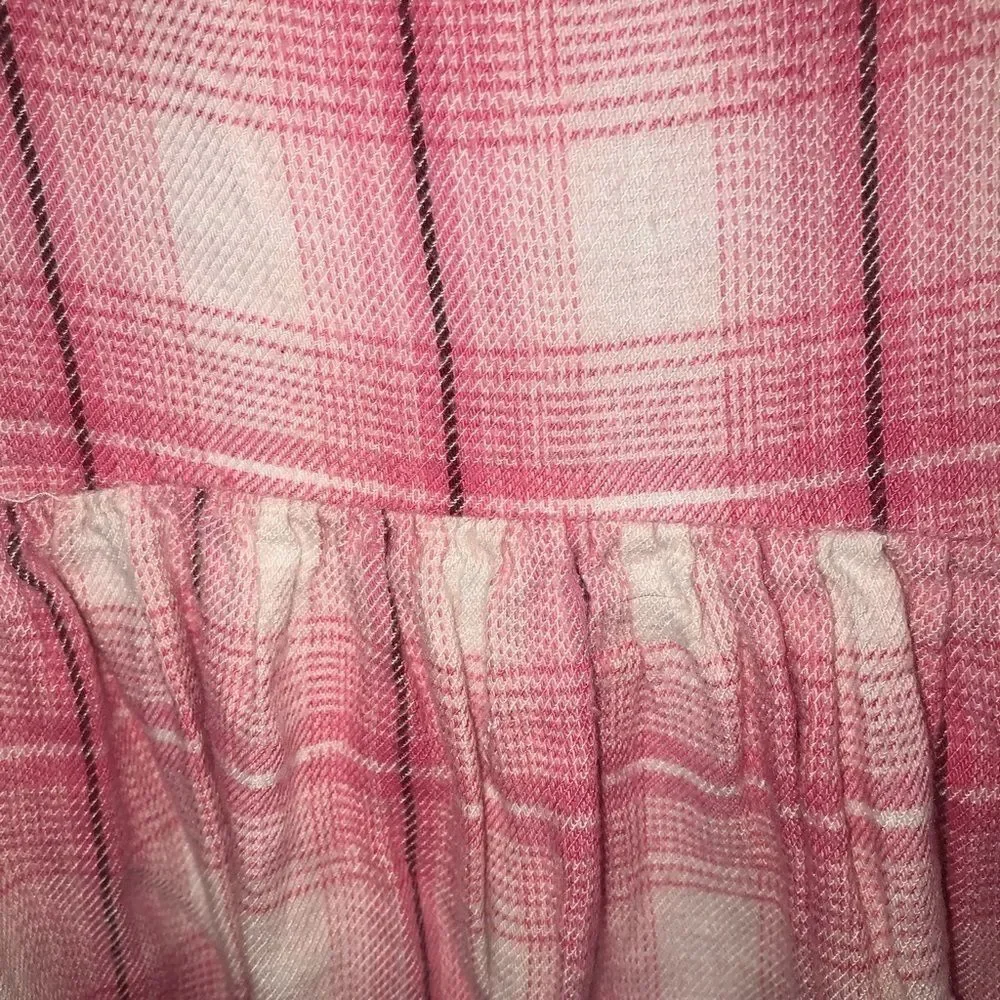 Gap Pink Plaid Dress